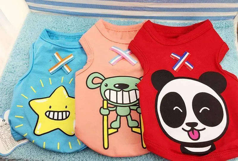 100% Cotton Dog Vests