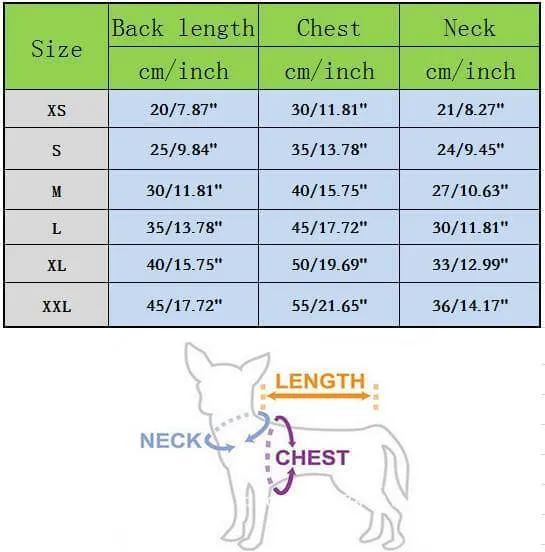 100% Cotton Dog Vests