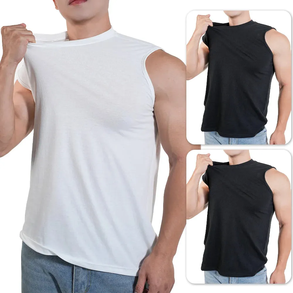 3-Piece Men's Cotton Tank Top Set