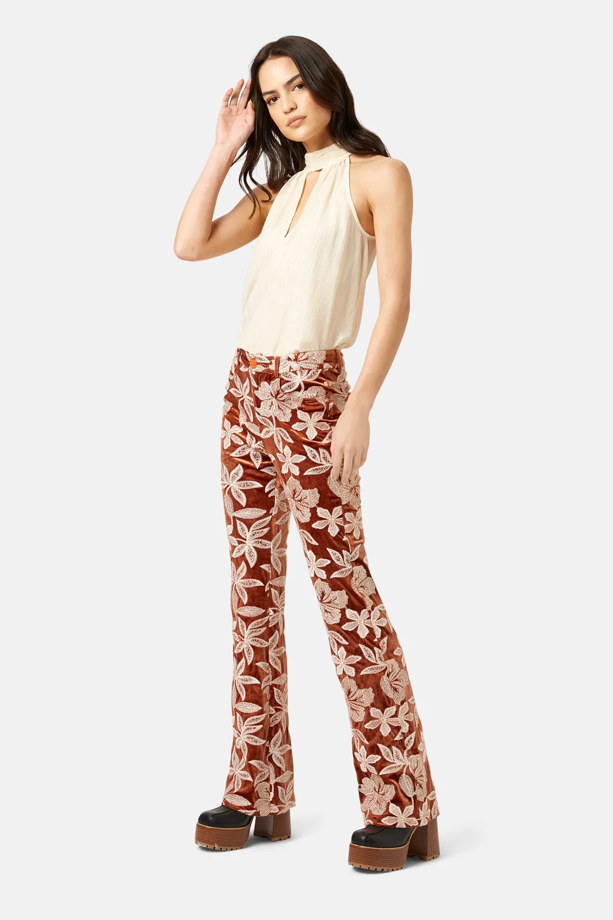 Barely Noticed You Flare Pants