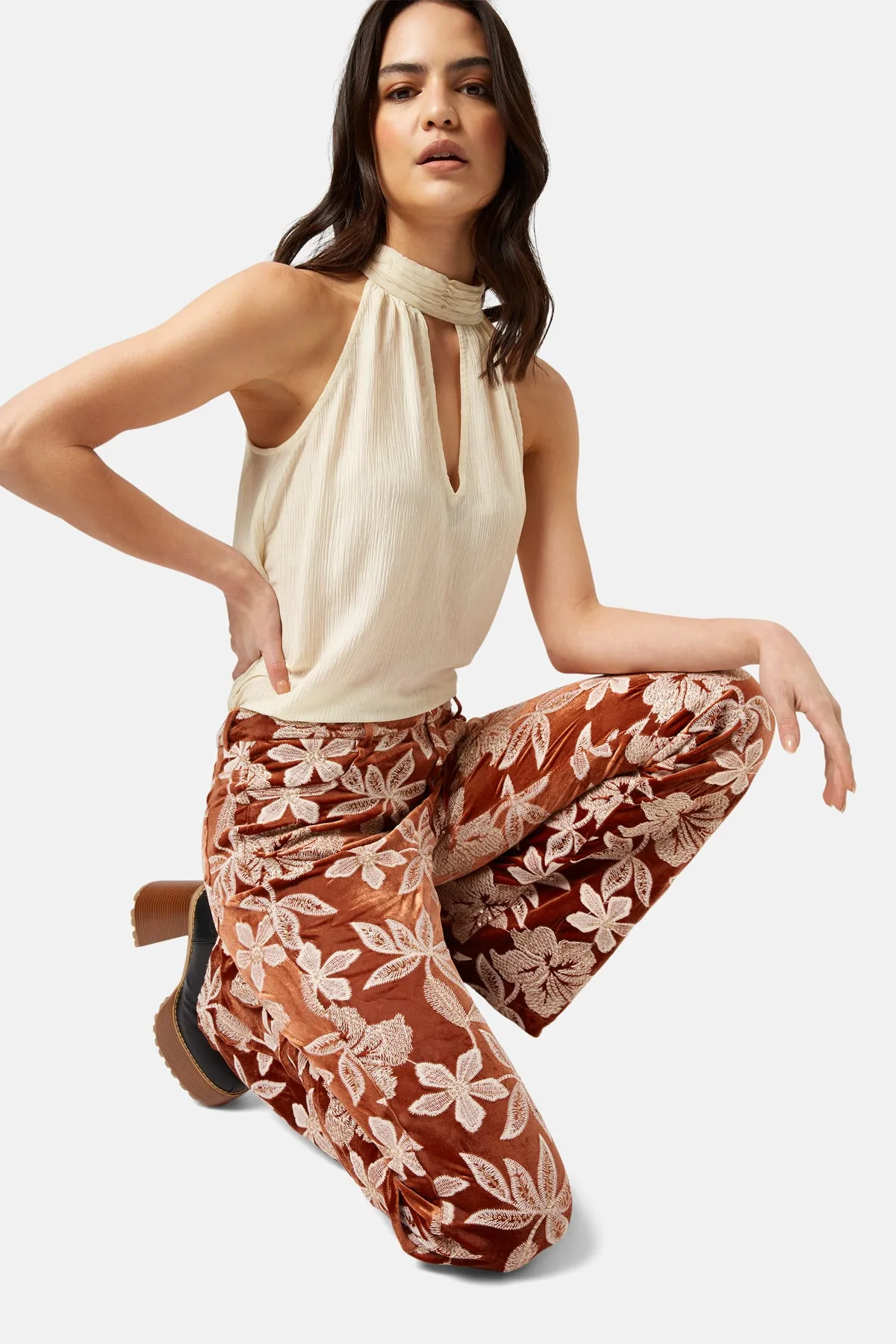 Barely Noticed You Flare Pants