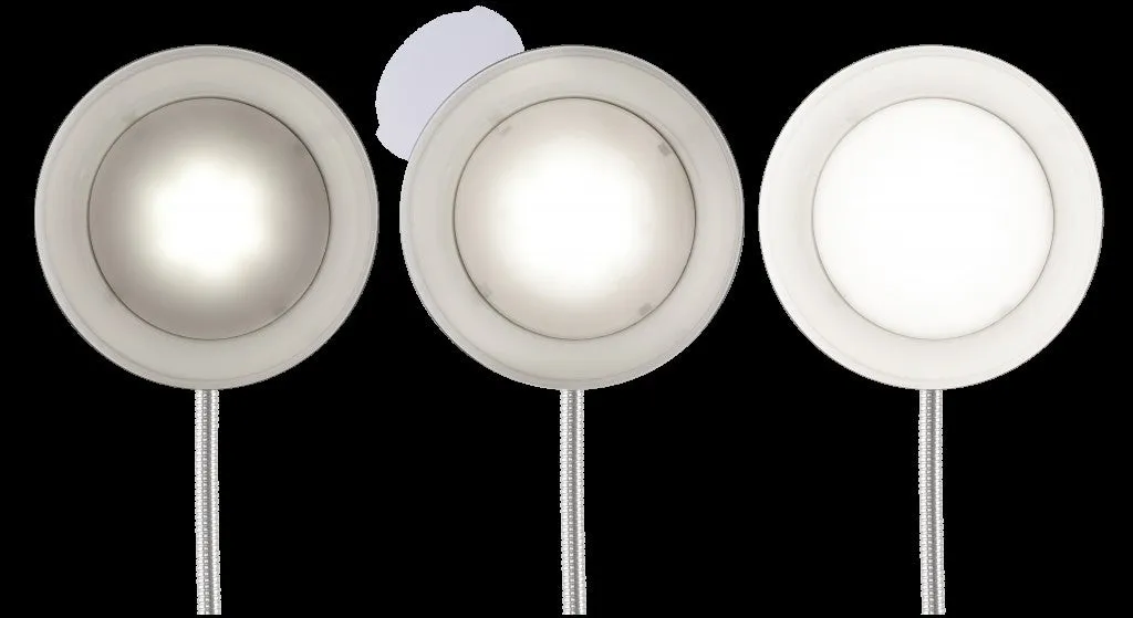 Black Matte and Silver LED Adjustable Desk Lamp By Homeroots