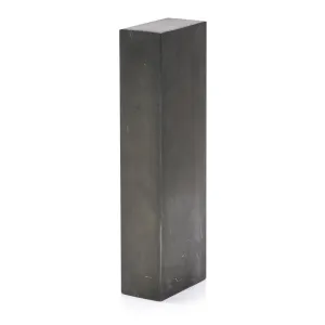Black Metal Table Sculpture Rectangle (A D)