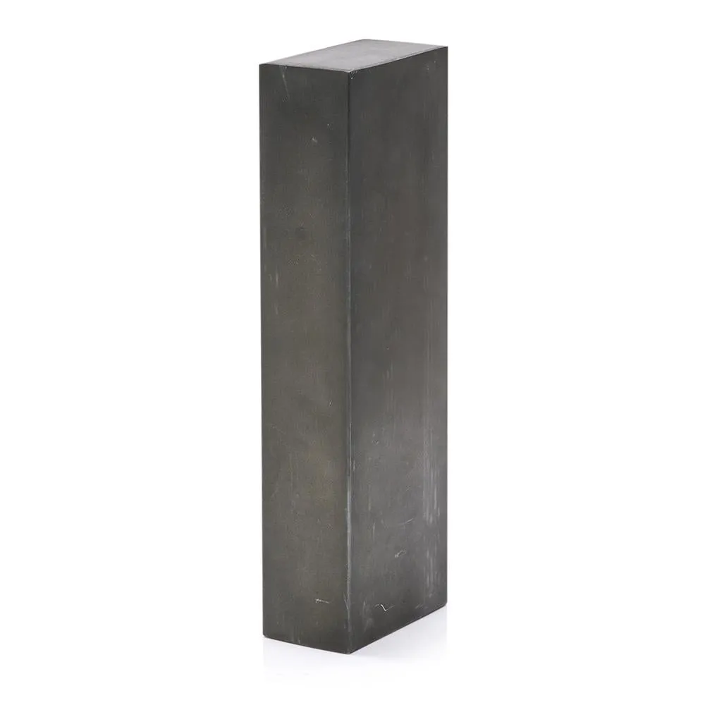 Black Metal Table Sculpture Rectangle (A D)