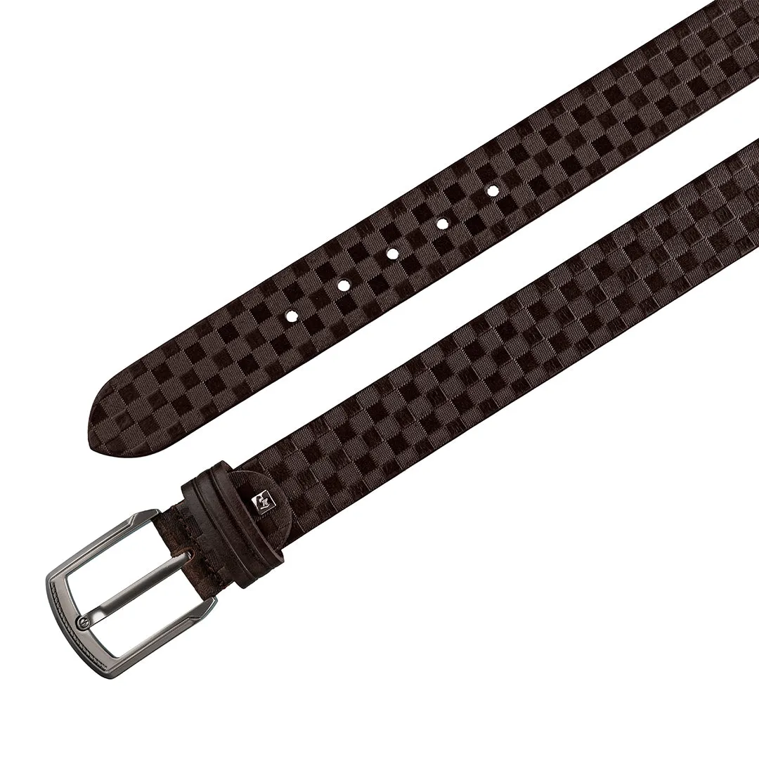 Box Chatai Leather Belt |  Leather Belt for Men | Genuine Leather Black Formal Belt