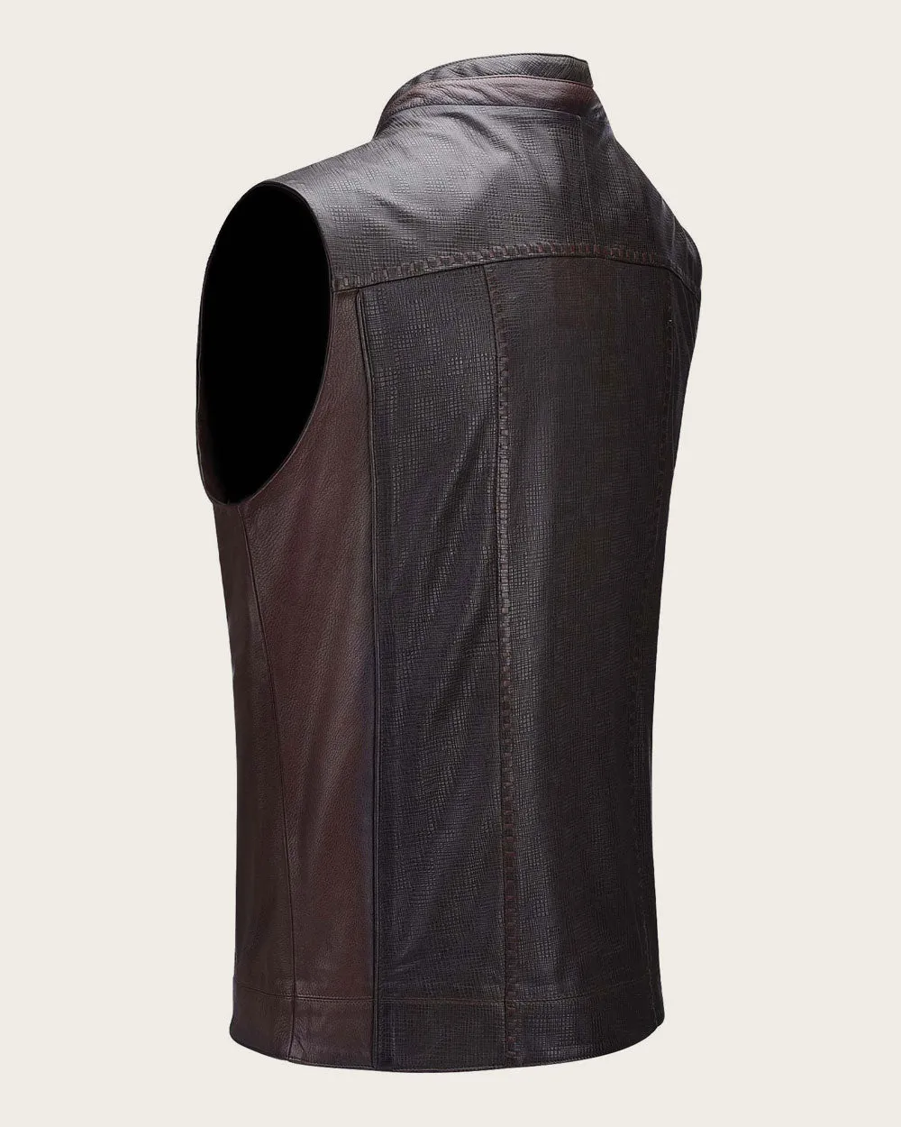 Brown elegant vest