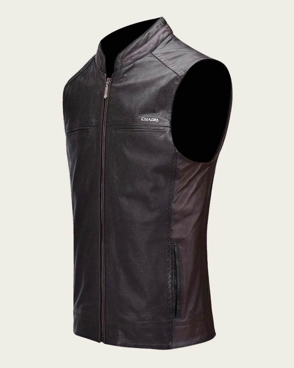 Brown elegant vest