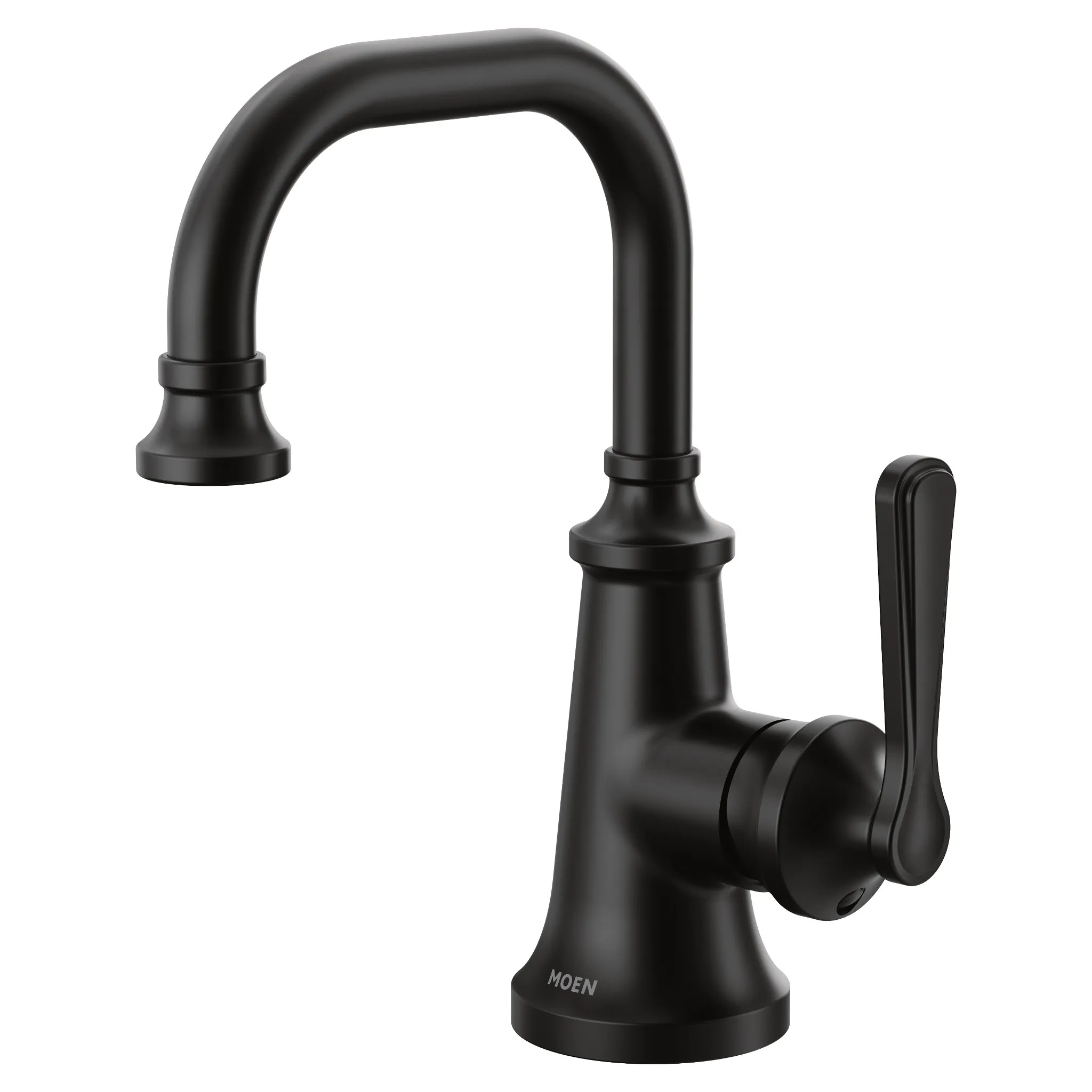 Colinet Chrome one-handle high arc bathroom faucet