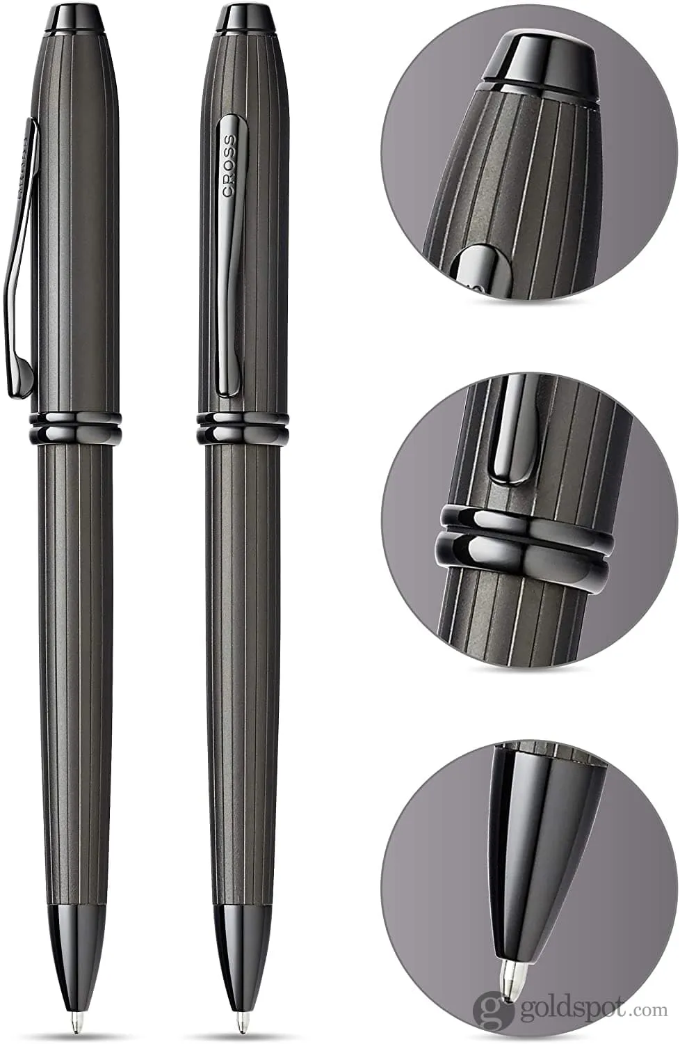 Cross Townsend Ballpoint Pen in Matte Black