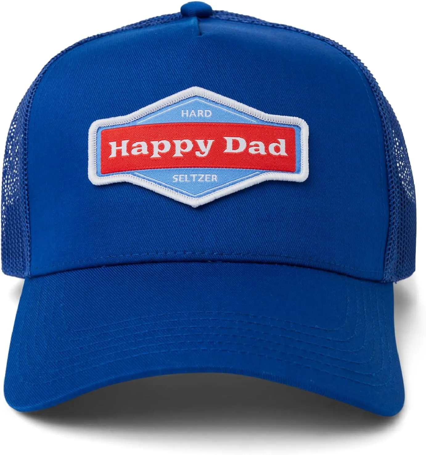 Happy Dad Hats for Men and Women, Available in Trucker Hat, 6 Panel Snapback Hat or Baseball Cap, Holiday & Birthday Gifts