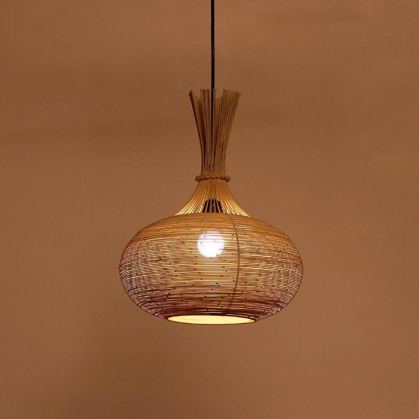 Klec Round Modern Iron Hanging Lamp | Pendant Light For Home Decoration