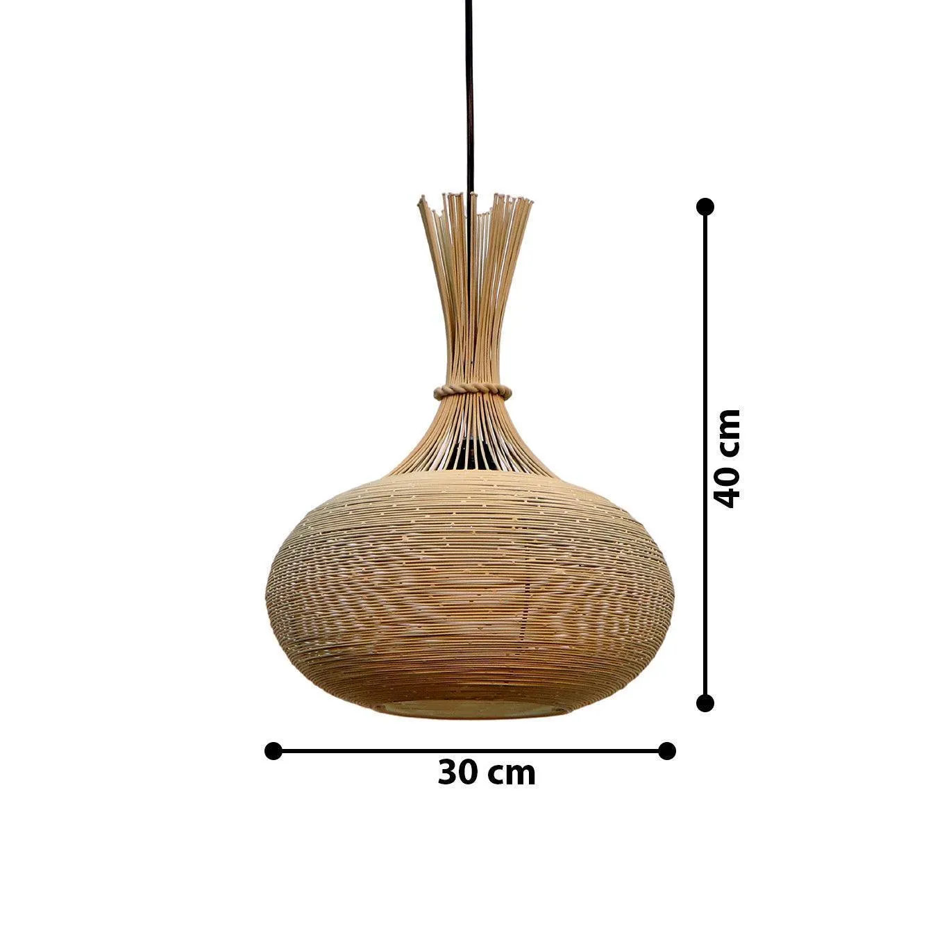 Klec Round Modern Iron Hanging Lamp | Pendant Light For Home Decoration