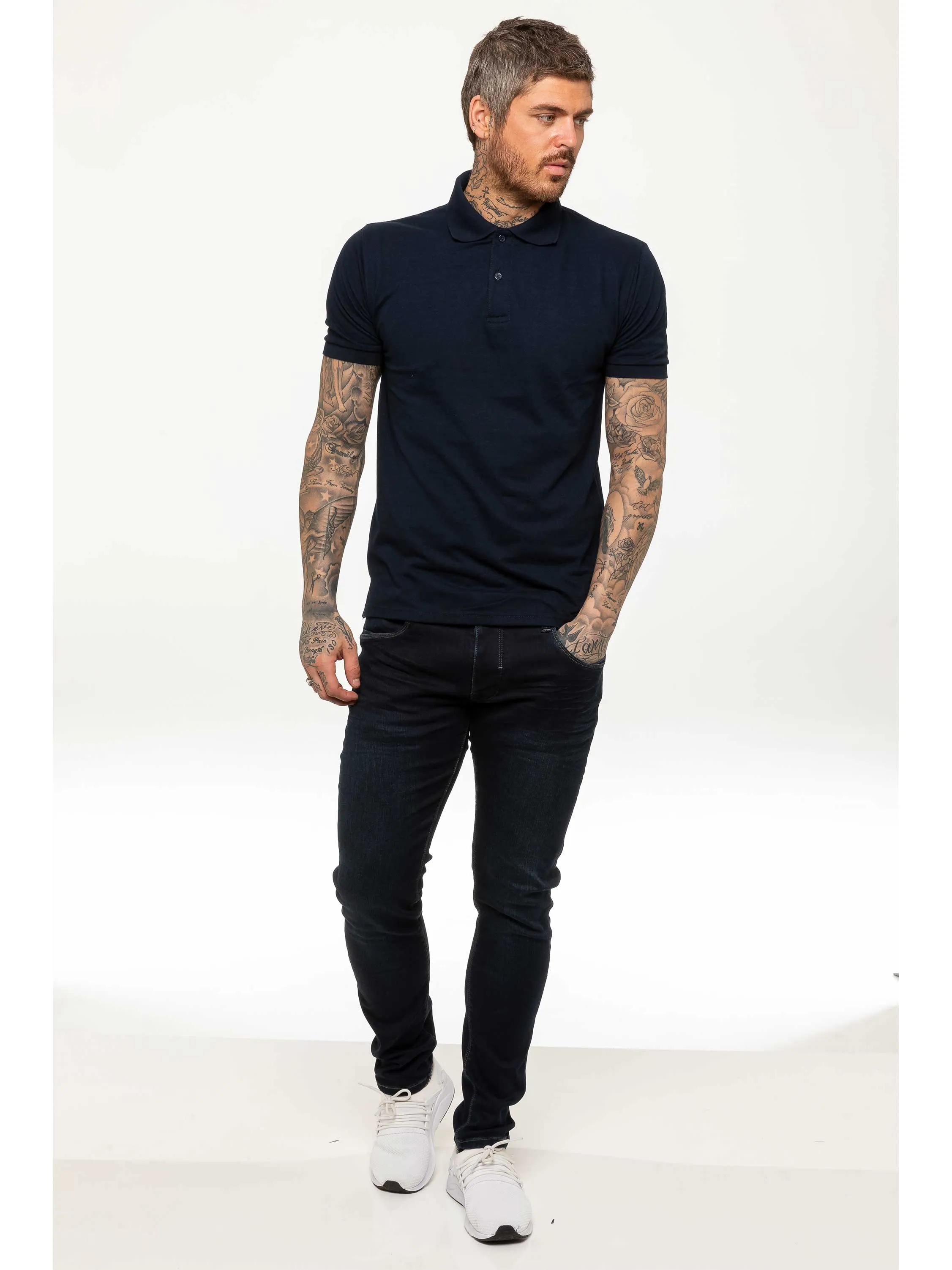 Kruze | Mens Pique Polo T-Shirt