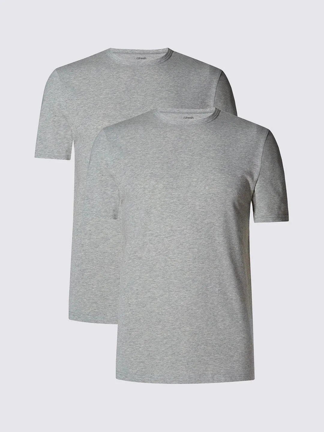 M&S Men Cool & Fresh S/S Pack of 2 C-Neck Vest T14/4534S