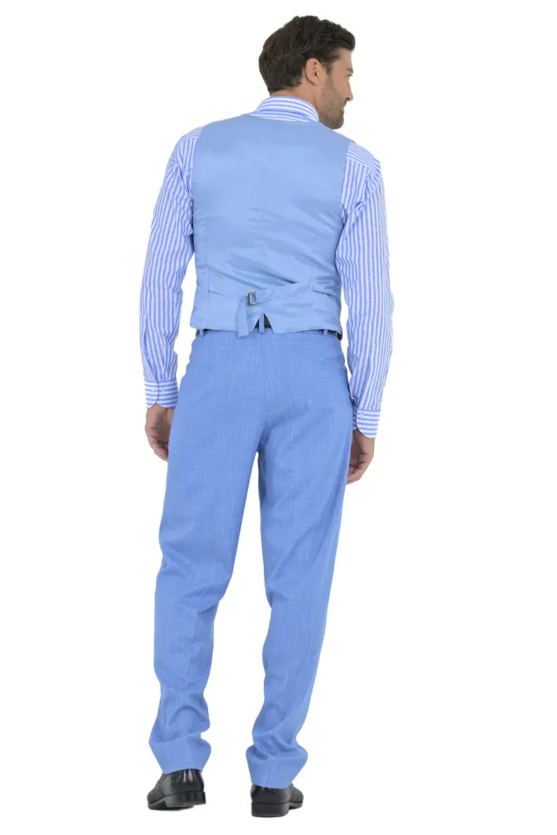 Men's Tango Pants With Three Pleats