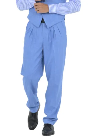 Men's Tango Pants With Three Pleats