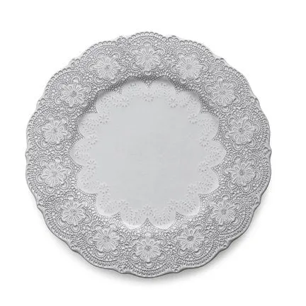 Merletto White Charger
