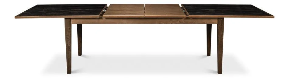 Noir Porcelain Butterfly Dining Table