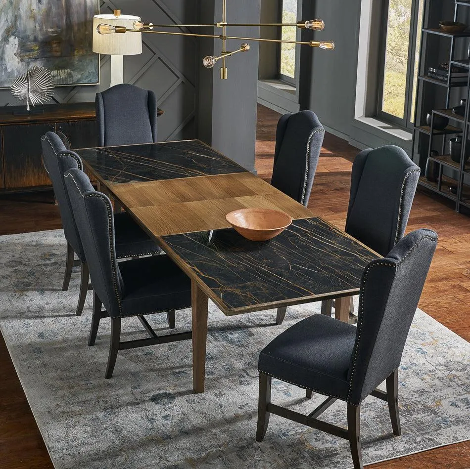 Noir Porcelain Butterfly Dining Table