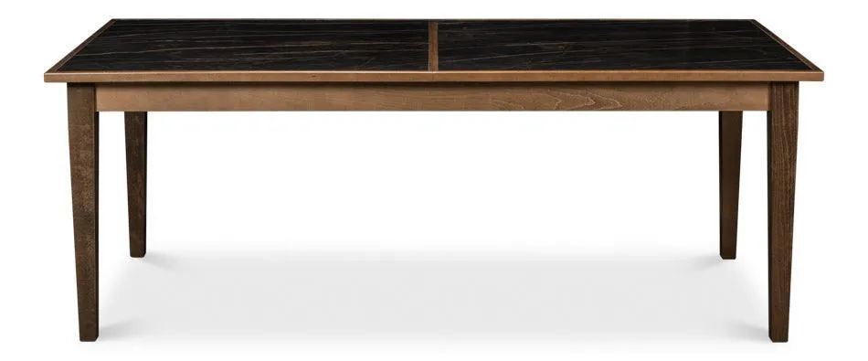 Noir Porcelain Butterfly Dining Table