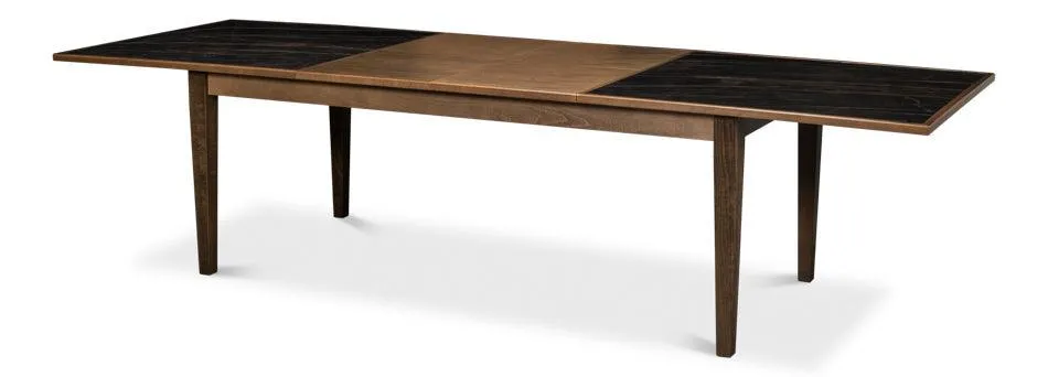 Noir Porcelain Butterfly Dining Table