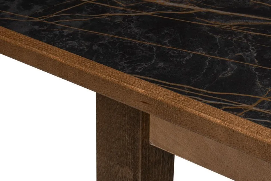 Noir Porcelain Butterfly Dining Table