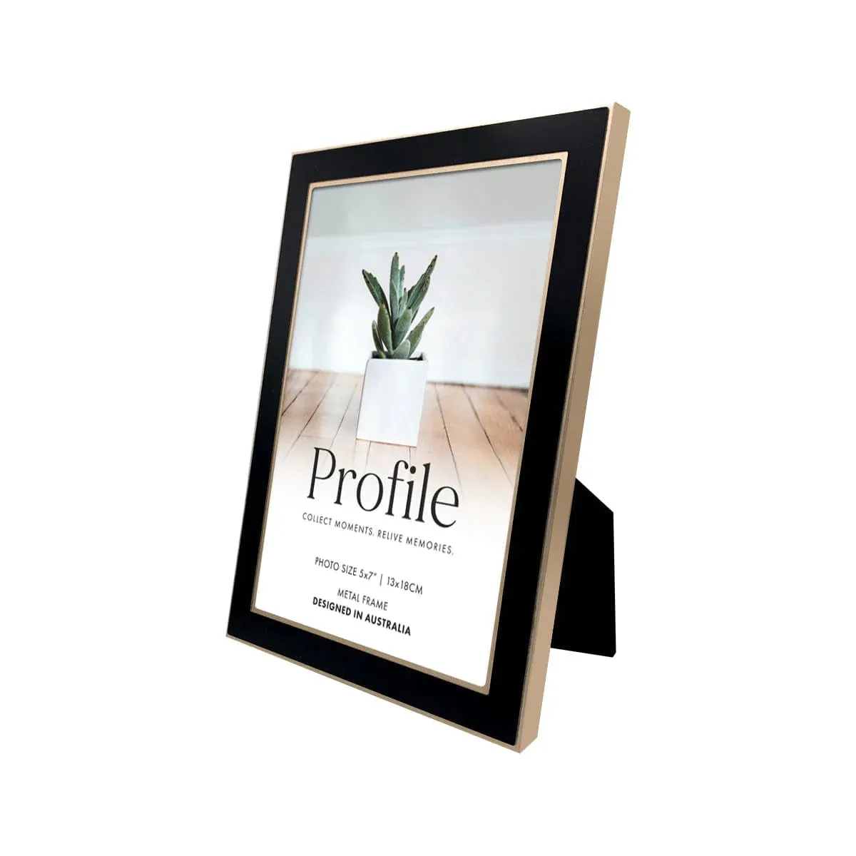 Profile Eternal Frame Black and Rose Gold 13x18cm