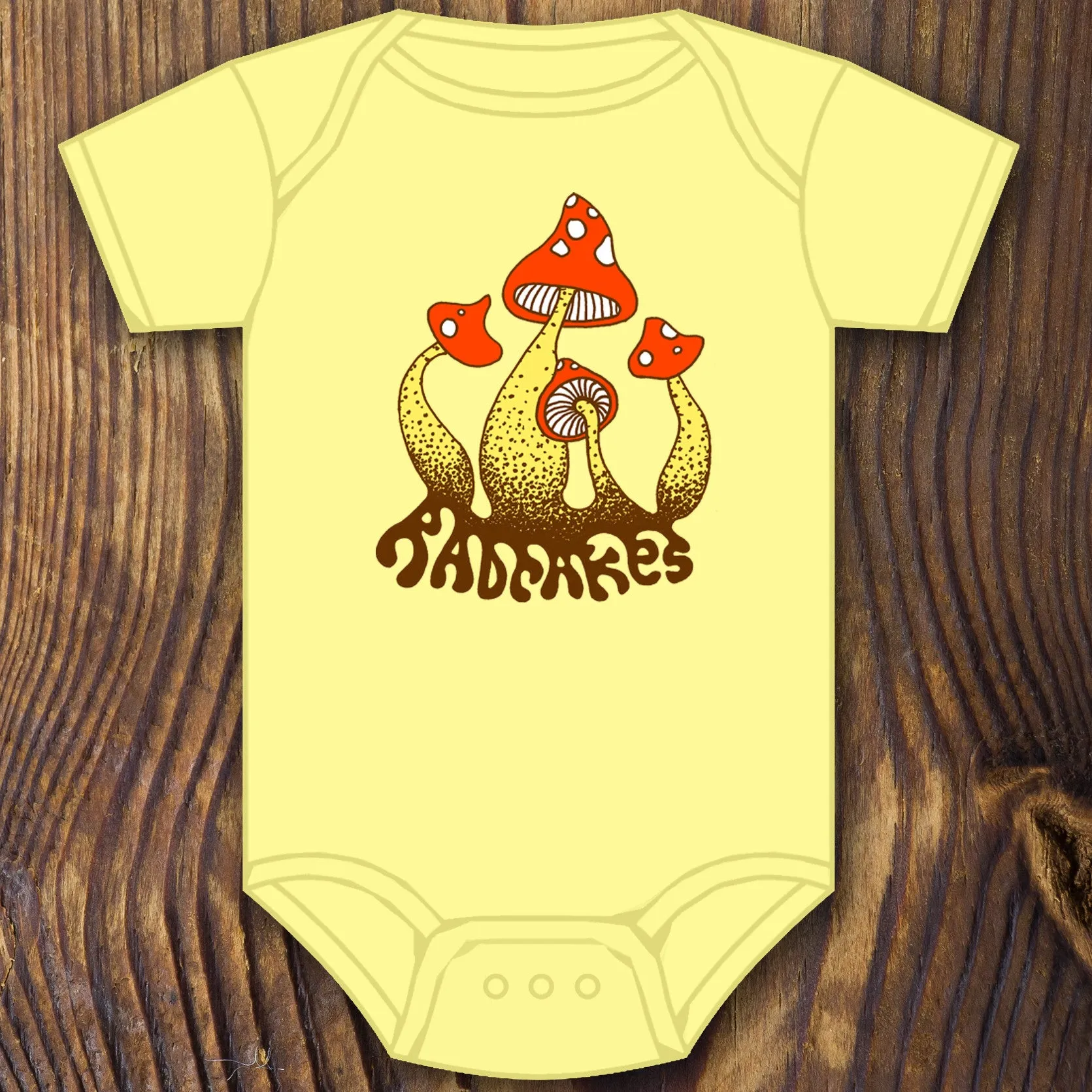 RadCakes Mushroom Onesie