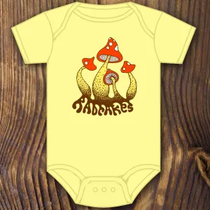 RadCakes Mushroom Onesie