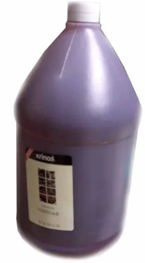 Red Wine Vinegar (Krinos) 1 gal. (128 fl oz) 3.8L