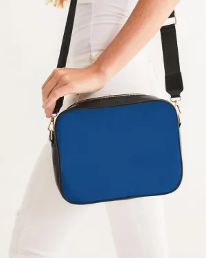 Shaded Blue Crossbody Bag | C100M75Y0K30