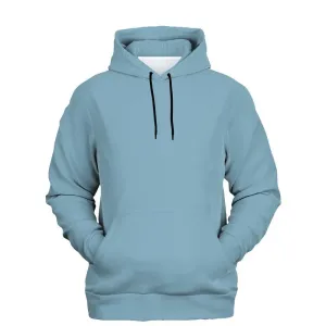 Shaded Pale Pastel Cyan Gray Hoodie | Unisex | with PLUS sizes | C30M0Y0K30