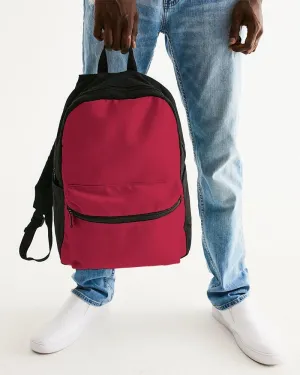 Shaded Red Canvas Backpack | C0M100Y75K30