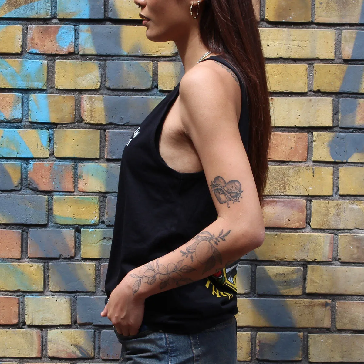 Skull Front Print Tank (Unisex)