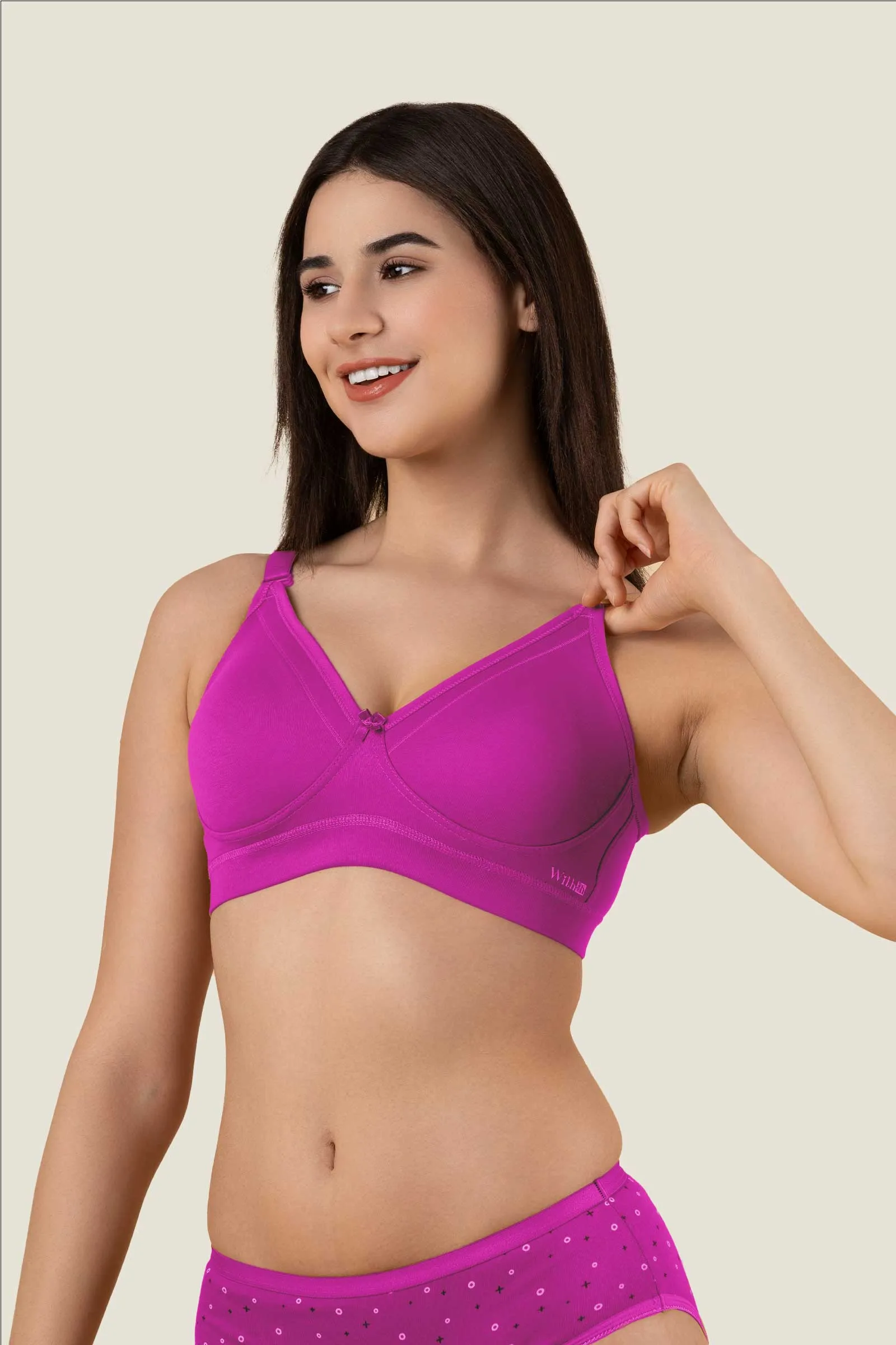 Softa Soft Padded Bra Bold Shades