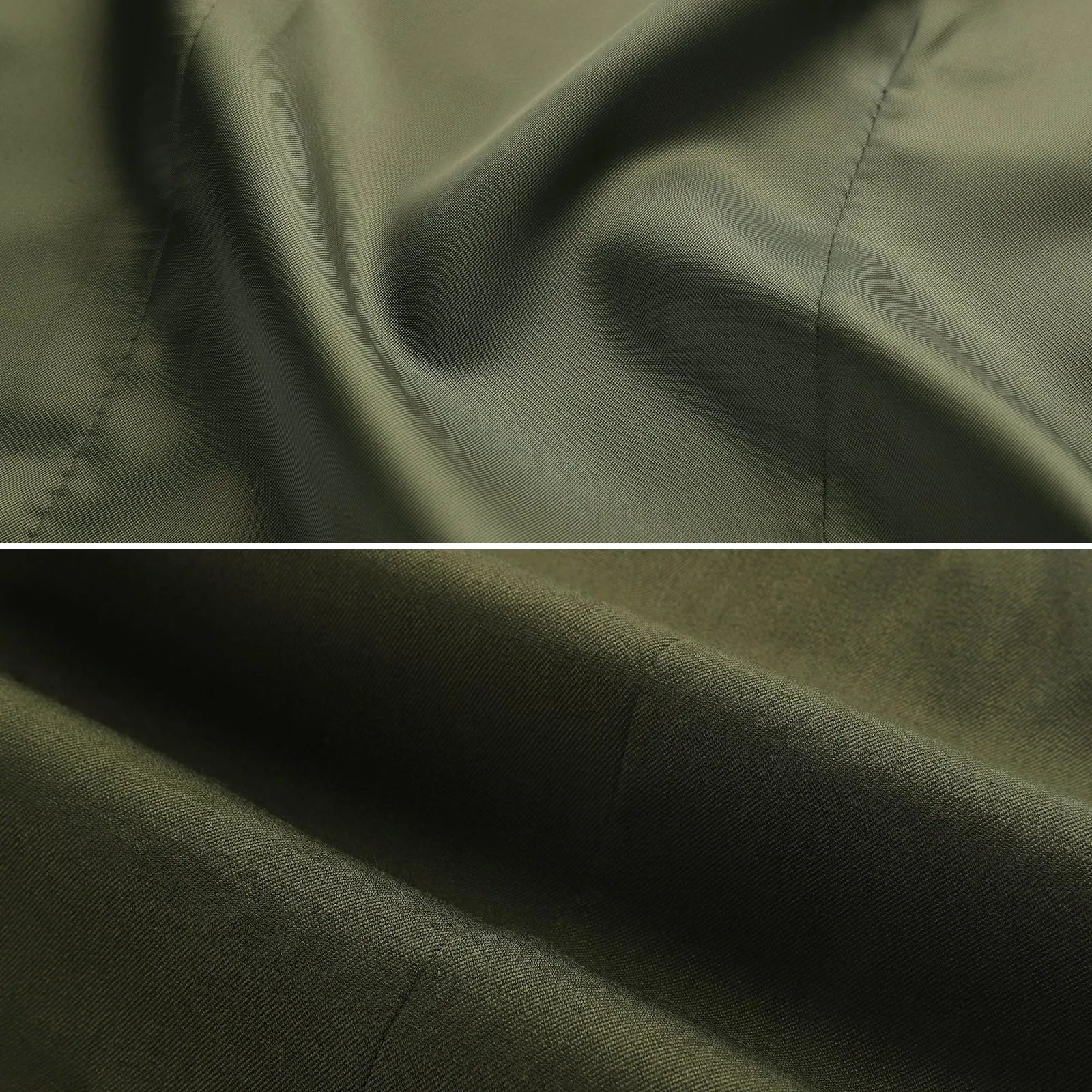 Solid Slim Suit Vest - G-ARMY GREEN