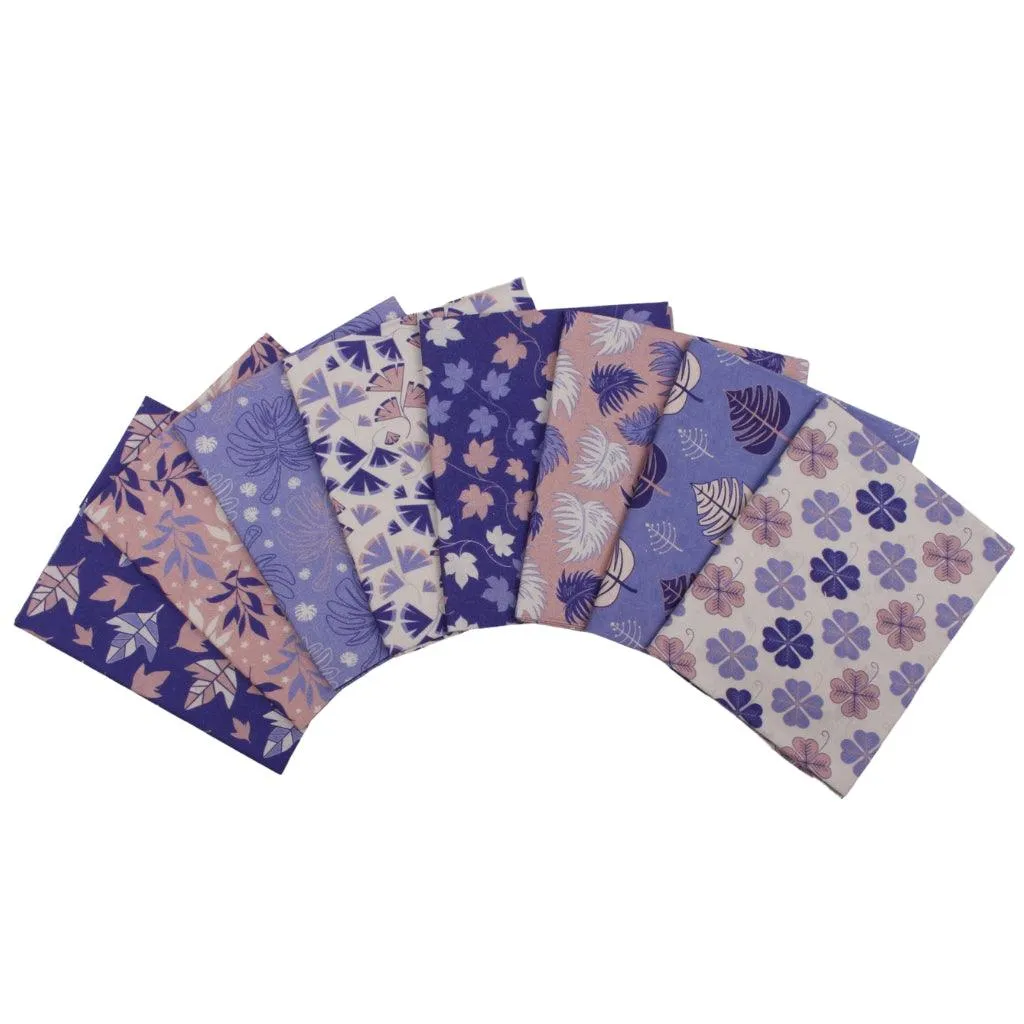 The Garden Party 8 Piece Cotton Fat Quarter Bundle