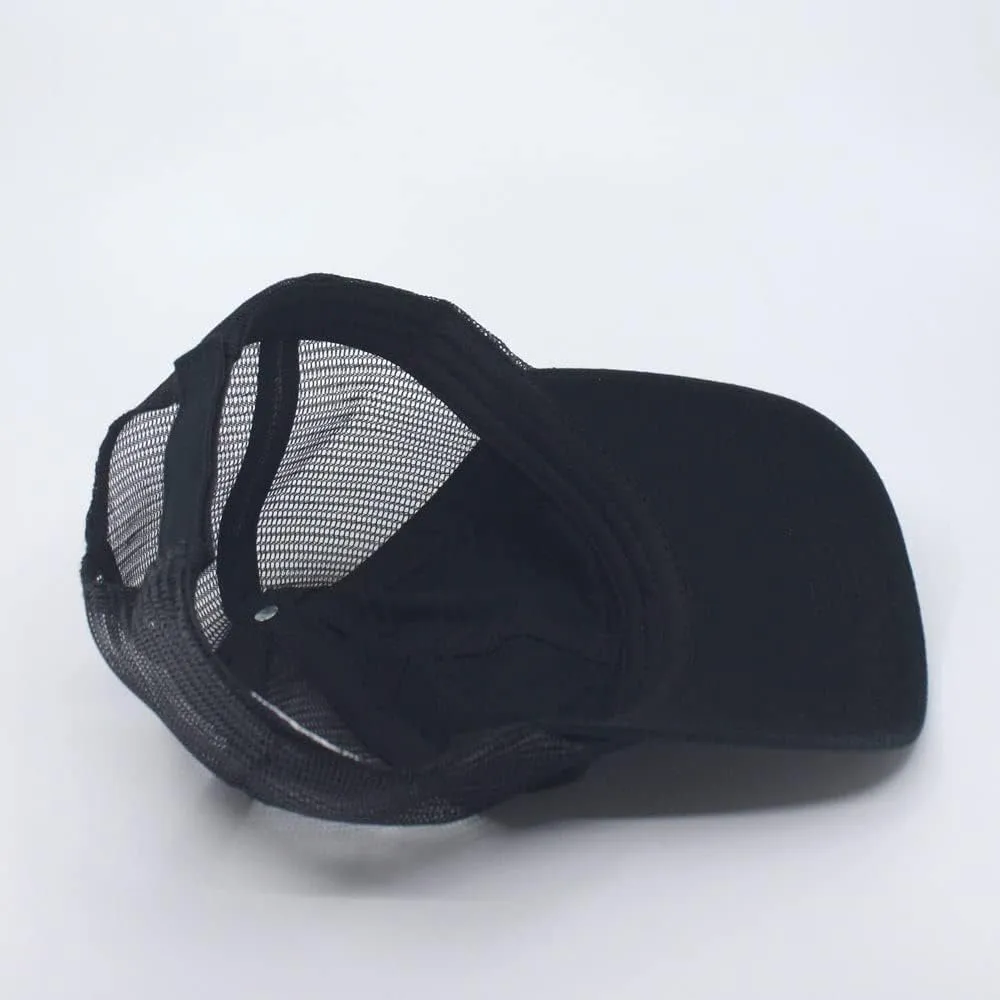The Vintage Year Washed Cotton Unstructured Soft Mesh Adjustable Trucker Baseball Cap