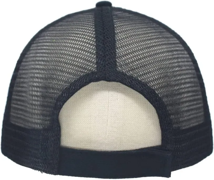 The Vintage Year Washed Cotton Unstructured Soft Mesh Adjustable Trucker Baseball Cap