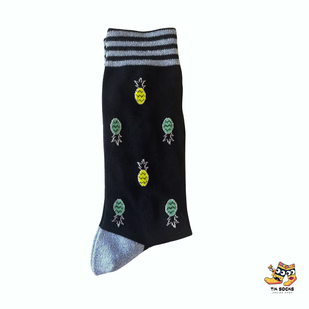 TikSocks|Fun Socks-Pineapple Socks