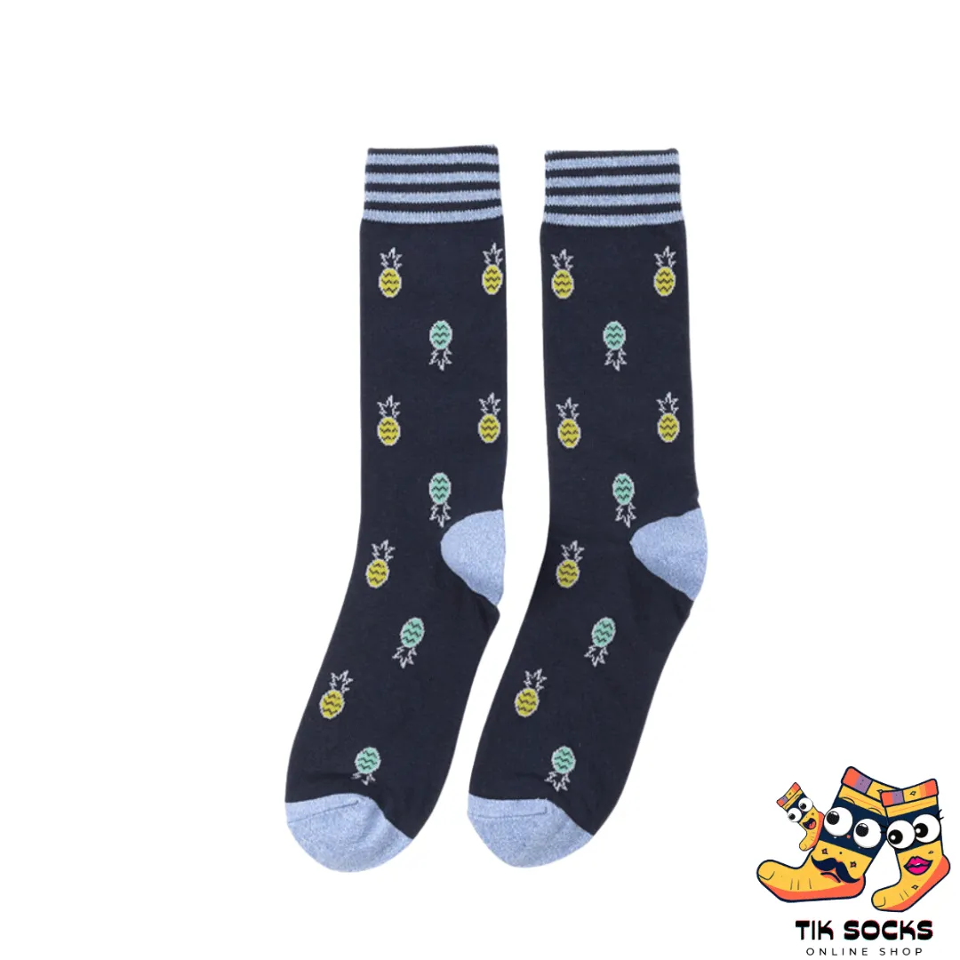 TikSocks|Fun Socks-Pineapple Socks