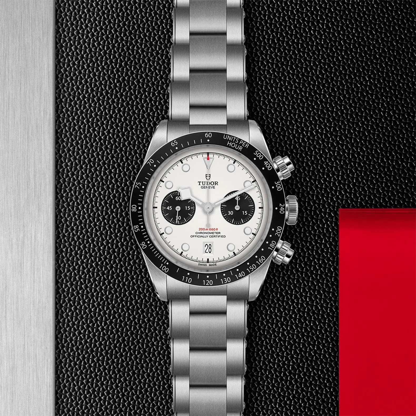 TUDOR Black Bay Chrono White Dial