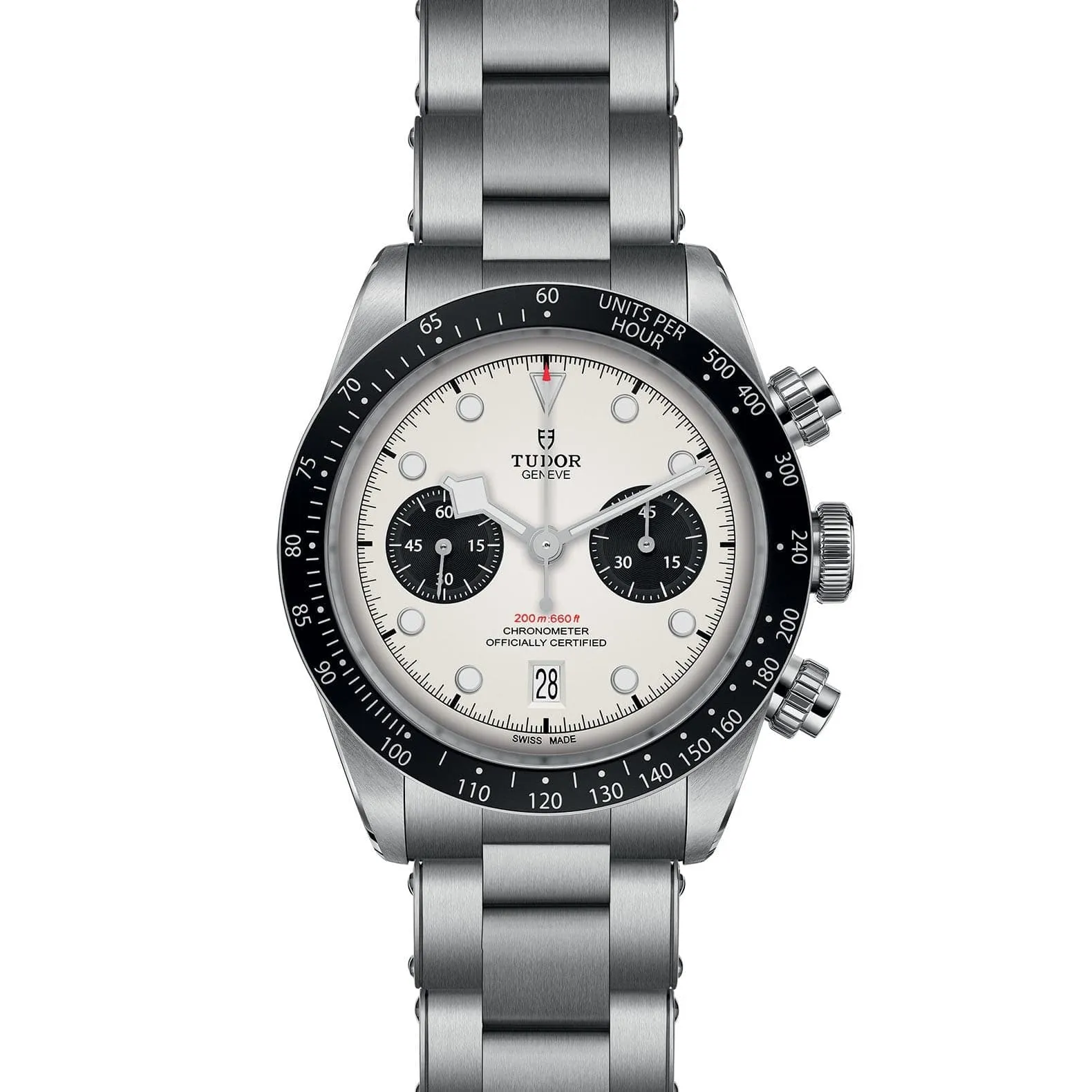 TUDOR Black Bay Chrono White Dial