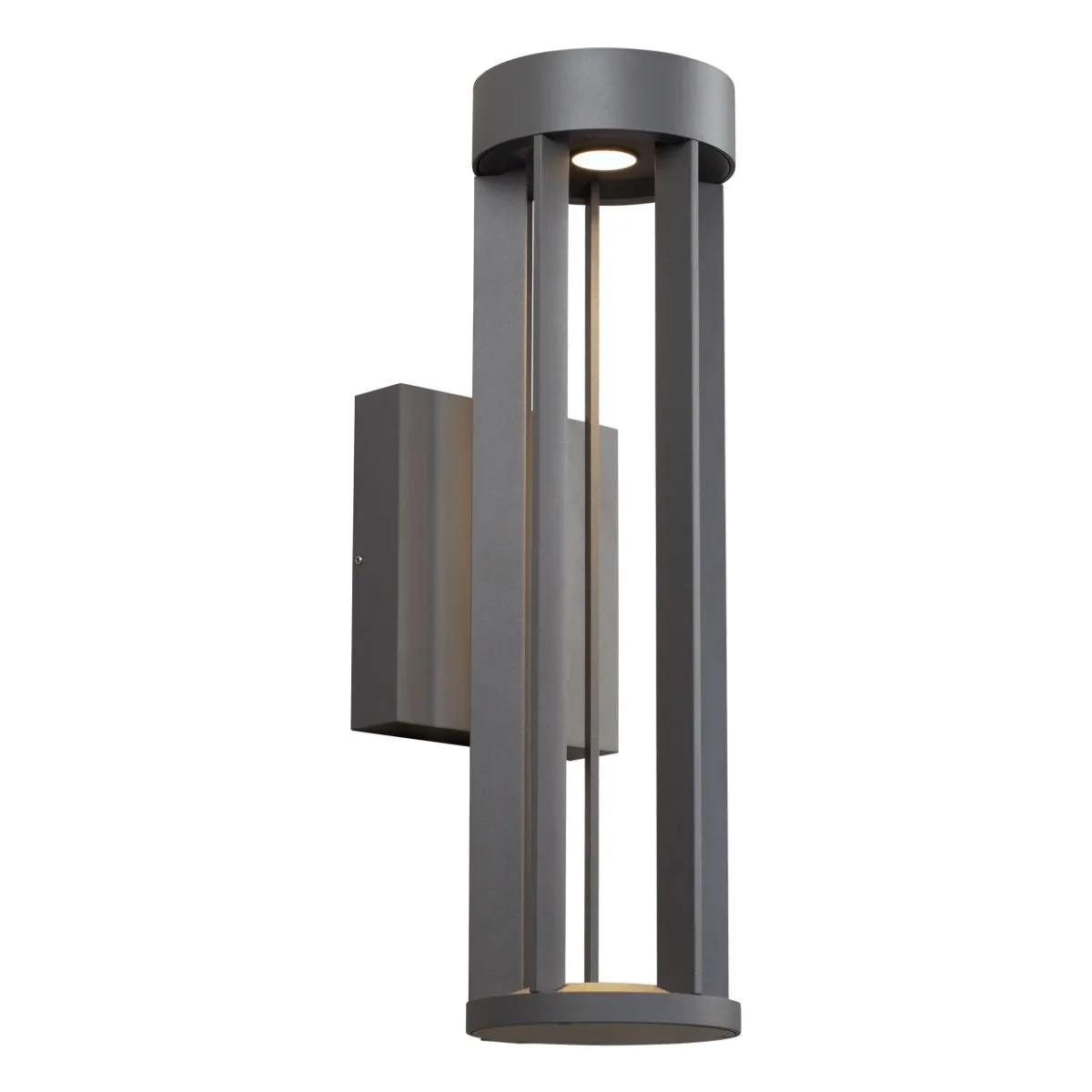 Turbo 18 In. LED Outdoor Wall Sconce 3000K Gray Finish
