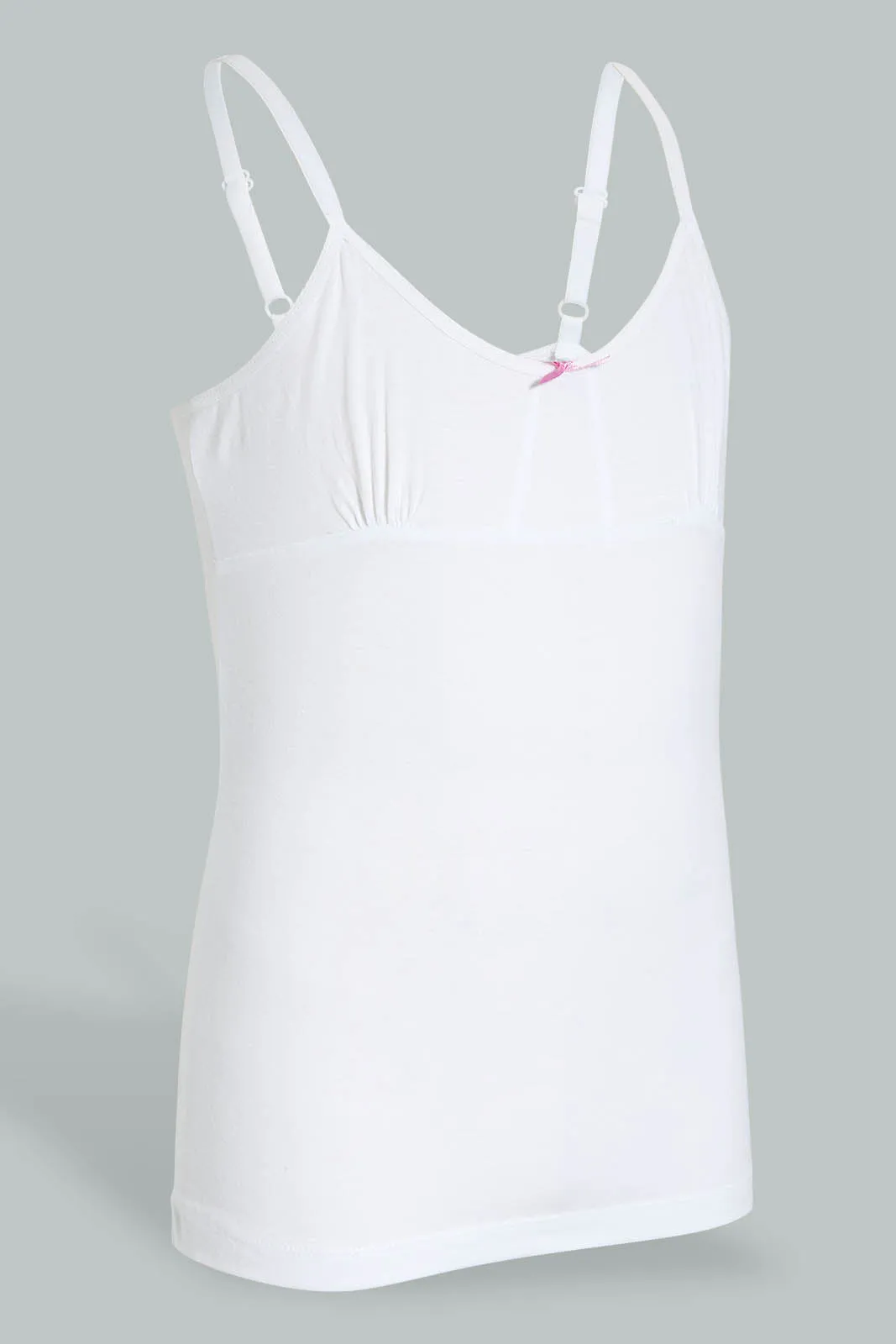White Basic Vest (Pack of 2)