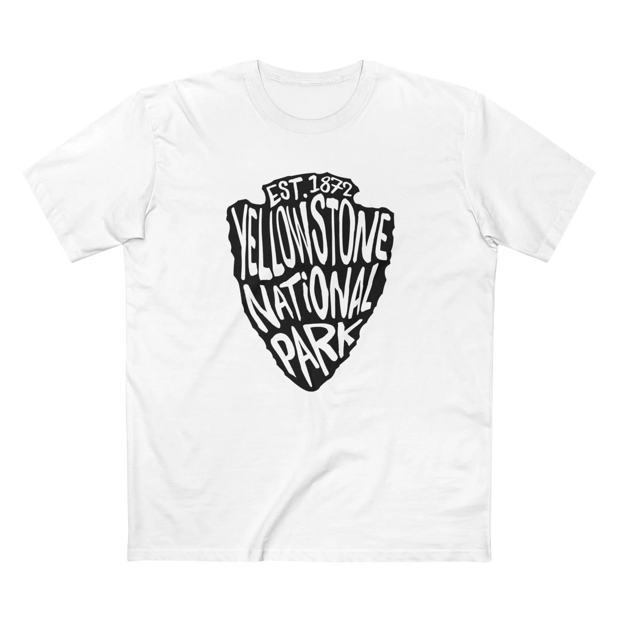 Yellowstone National Park T-Shirt - Arrowhead Design