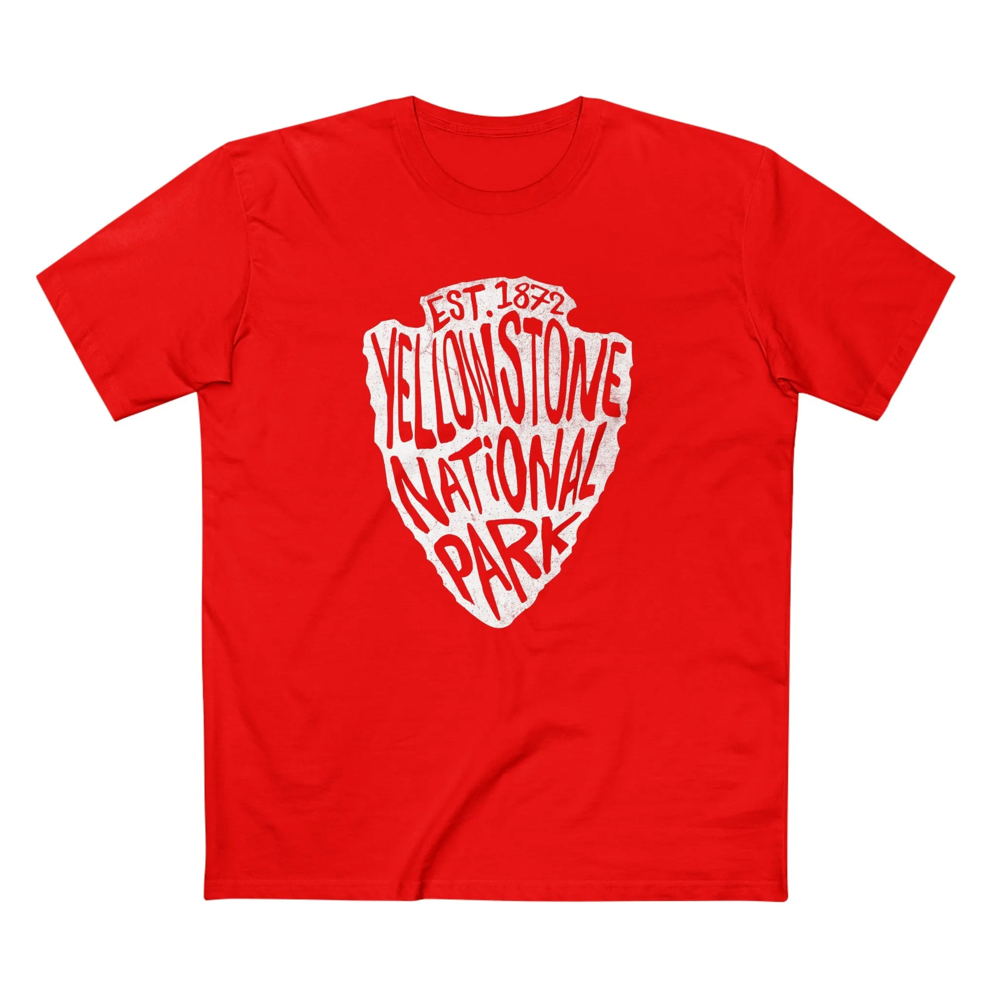Yellowstone National Park T-Shirt - Arrowhead Design