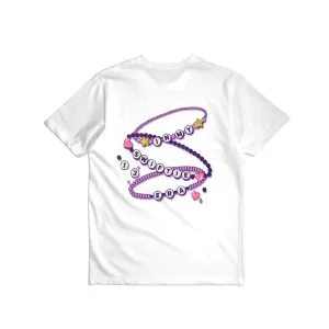 Youth White Taylor Bracelets T-Shirt (Each)