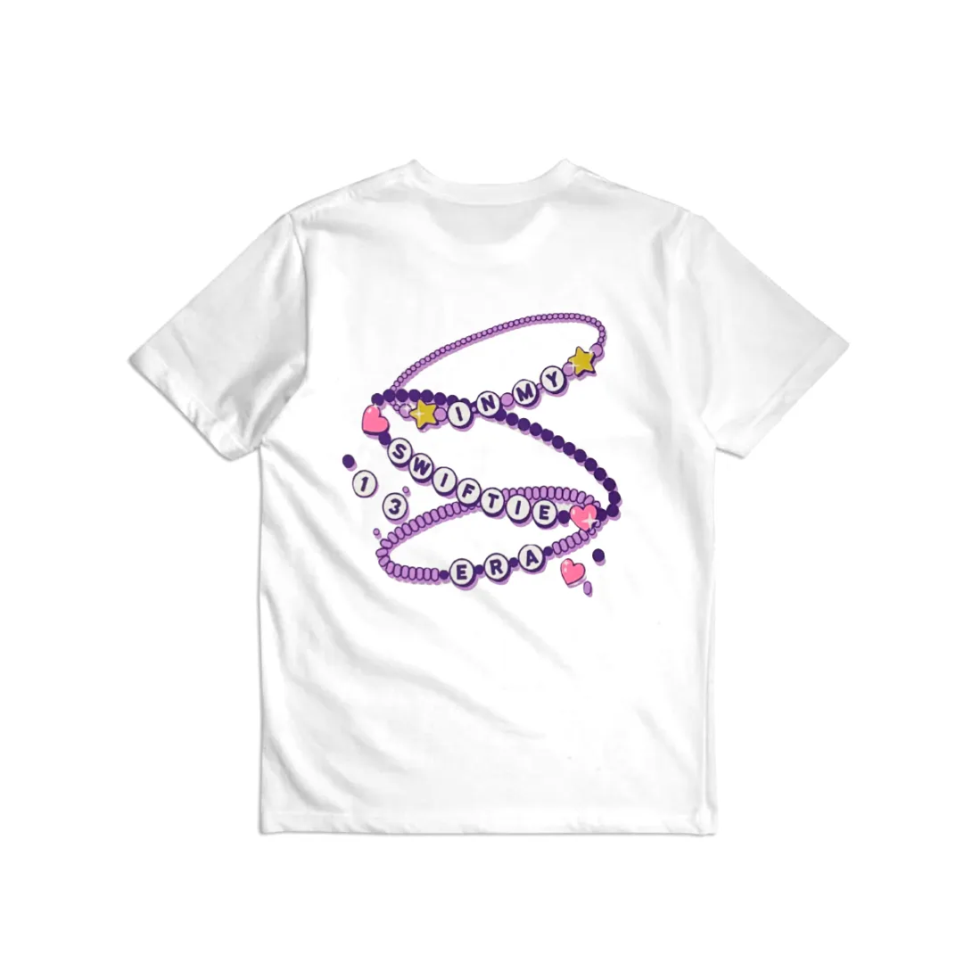 Youth White Taylor Bracelets T-Shirt (Each)